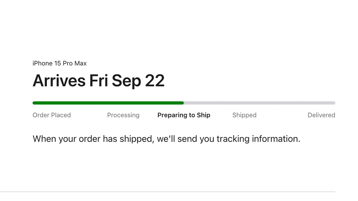 Why Hasn't My iPhone 15 or iPhone 15 Pro PreOrder Shipped Yet