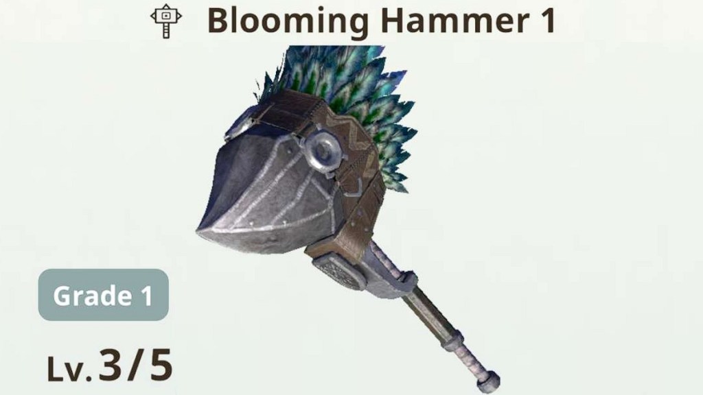 Monster Hunter Now Hammers List Hammer