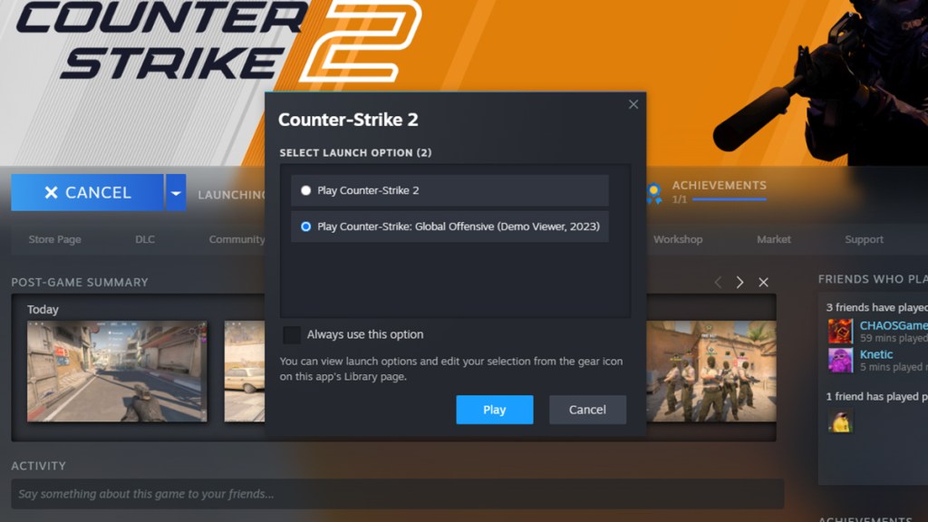 How to play CS: GO after CS2's release