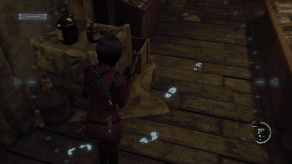 Resident Evil 4 Separate Ways: Collection Room lock puzzle solution