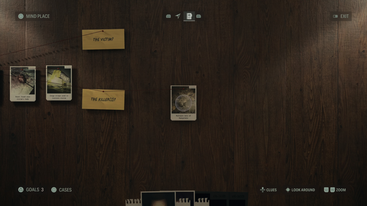 Alan Wake 2 Case Board How to Place Clues in