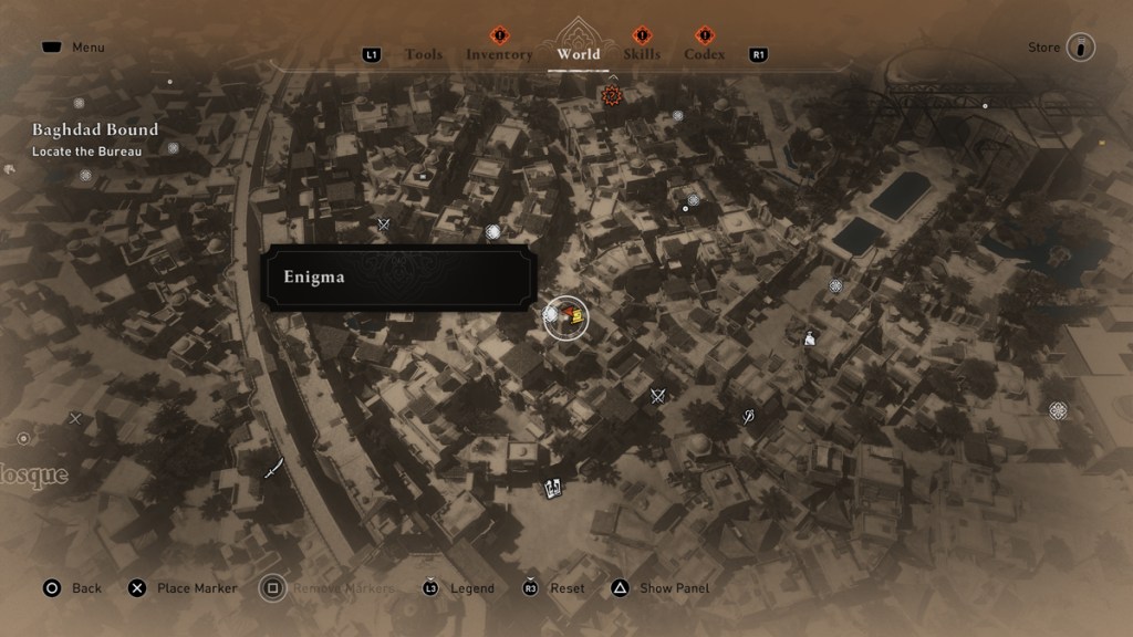 Every AC Mirage Enigma location