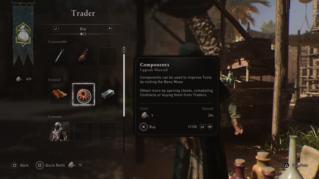 AC Mirage Components: How to Get Components in Assassin's Creed Mirage
