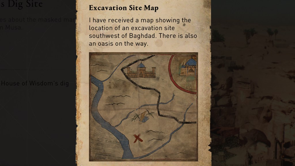 AC Mirage Excavation Site Location: Where to Find the Dig Site