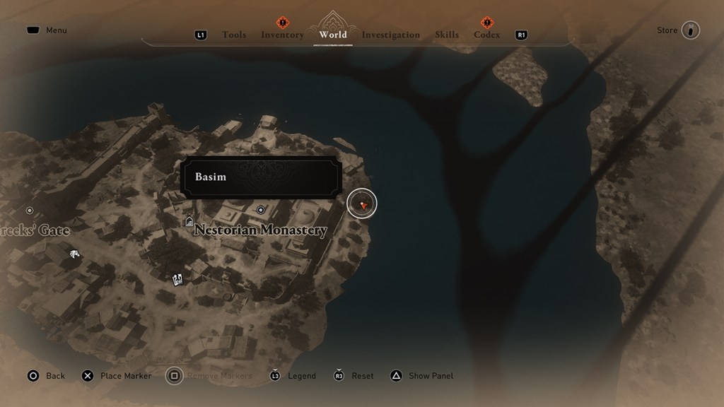 AC Mirage Holy Hoard Enigma: How to Find the Red X on the Map