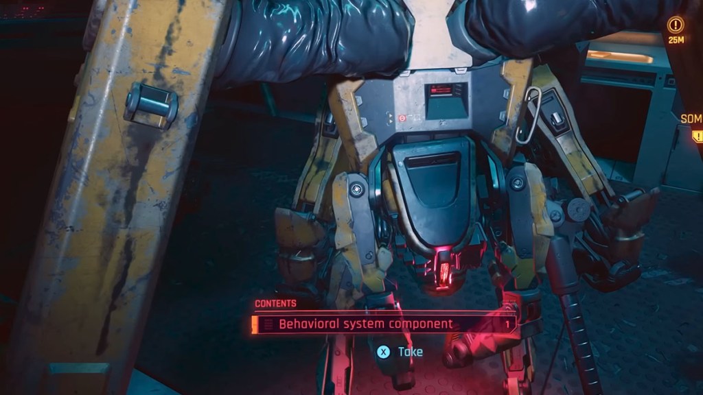 Cyberpunk 2077 Cerberus Behavioral System Location