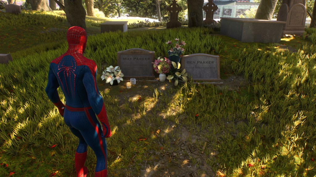 Spider-Man 2 Aunt May's Grave: How to Get the You Know What to Do Trophy