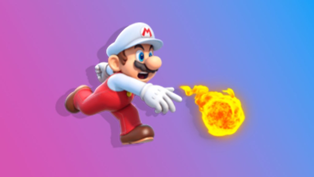 Super Mario Wonder Fire Mario