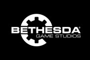 Bethesda Game Studios logo on a black background.