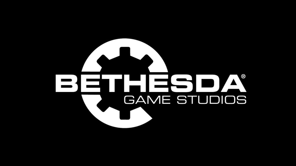 Bethesda Game Studios logo on a black background.