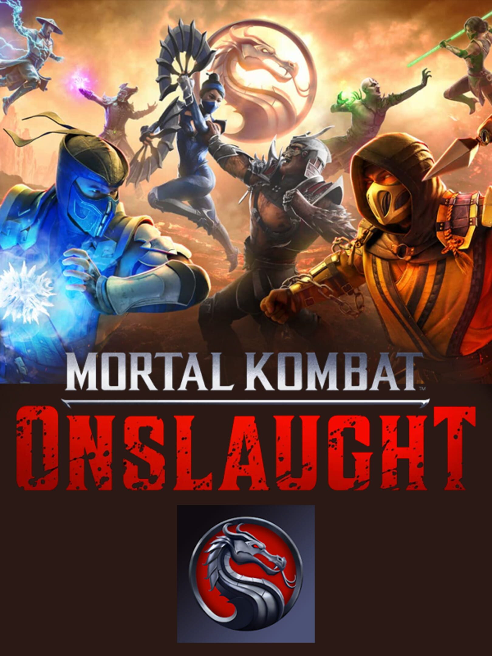 Mortal Kombat: Onslaught para CELULAR, PRIMEIRO gameplay 