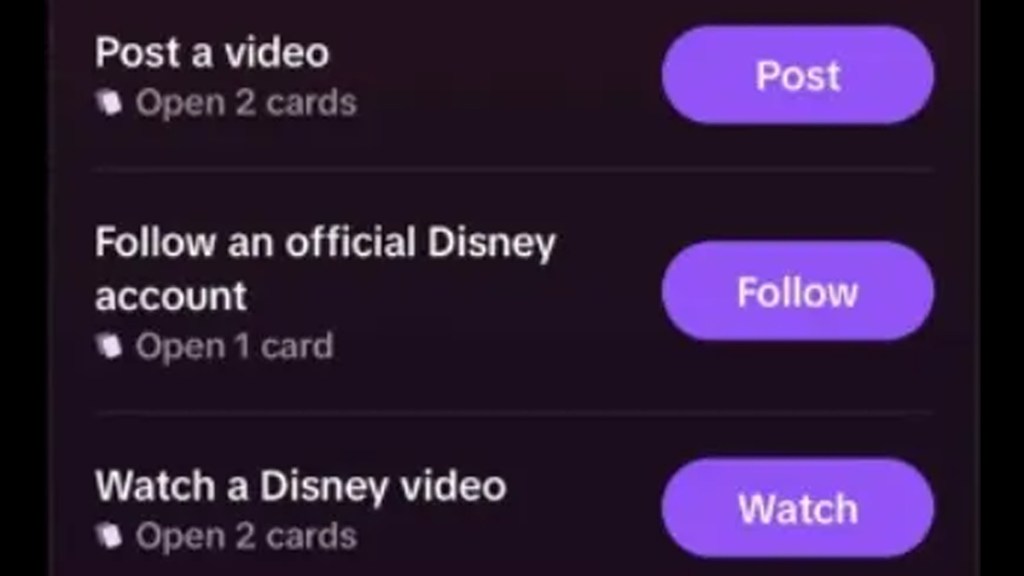 Disney100 Cards: Can I Reset My Daily Activities Early?
