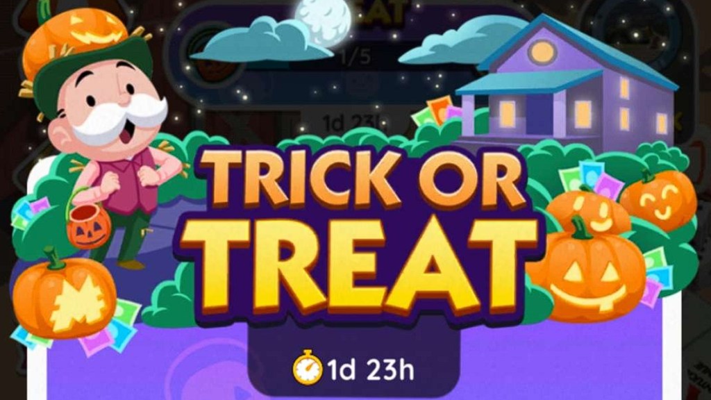 Monopoly Go Trick or Treat Milestones Rewards List