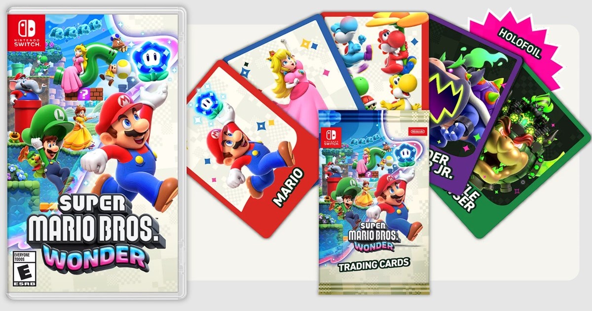 Super Mario Wonder Trading Cards Value GameRevolution