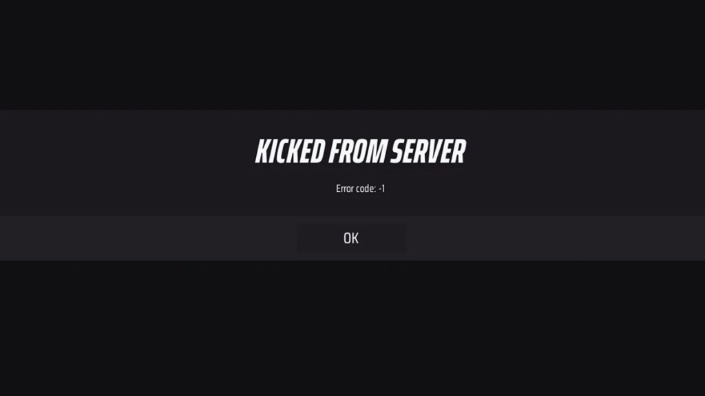 The Finals Kicked From Server Bug Fix Error Code -1