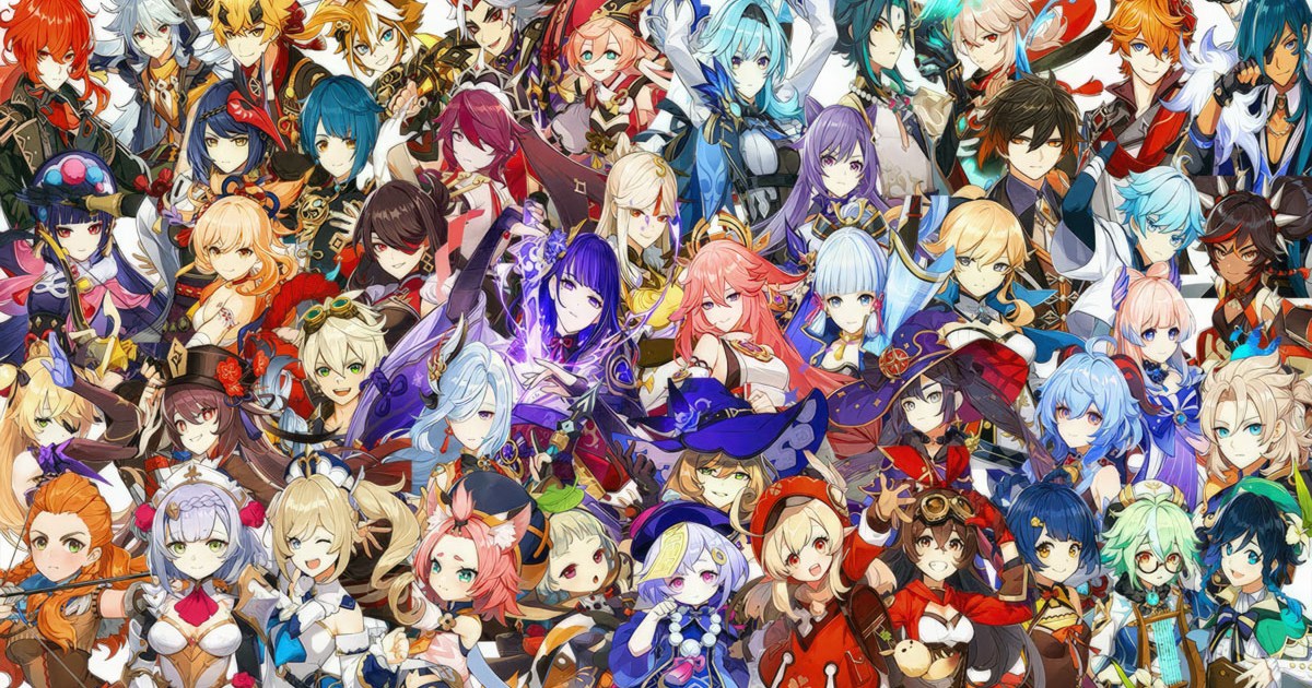 Genshin Impact All Character Ages How Old Is Every Male and Female