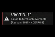 MW3 Failed to Fetch Achievements Reason Smith-Detroit Modern Warfare 3