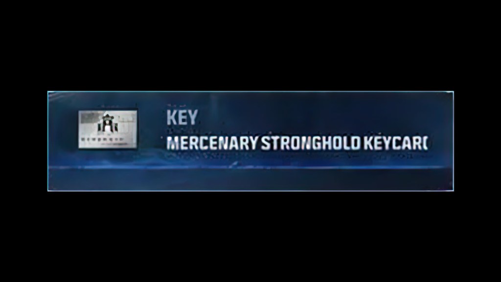 MW3 Zombies Mercenary Stronghold Keycard Location Modern Warfare 3