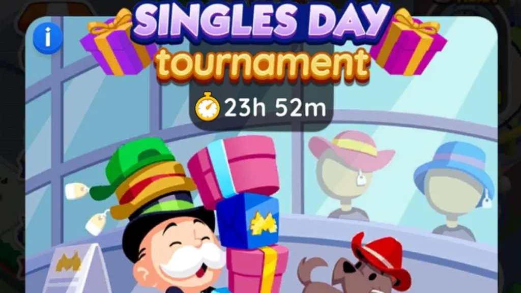 Monopoly Go Singles Day Tournament Rewards November 13 14 2023