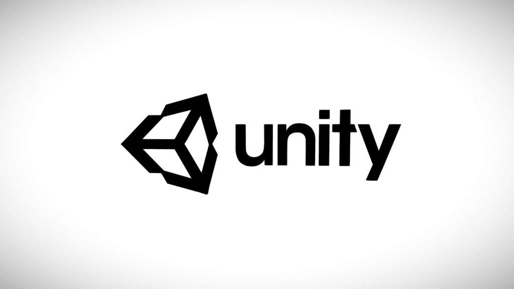 Unity logo on a white background.