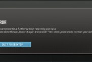 MW3 Warzone MW3 Warzone You Cannot Continue Further Without Resetting Your Data Error Fix
