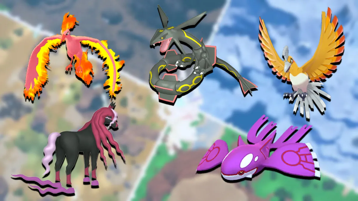 Pokemon Scarlet and Violet: Are Legendaries Shiny Locked? - GameRevolution