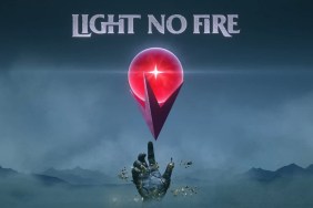 Light No Fire: a giant hand reaching up to a red orb.