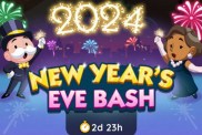 Monopoly Go New Years Eve Bash Milestones Rewards List December 30 2023 2024