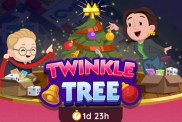 Monopoly Go Twinkle Tree Milestones Rewards List Christmas Event Peg-E Tokens