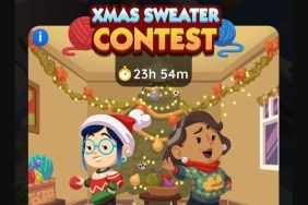Monopoly Go Xmas Sweater Contest Tournament List December 18 19 2023