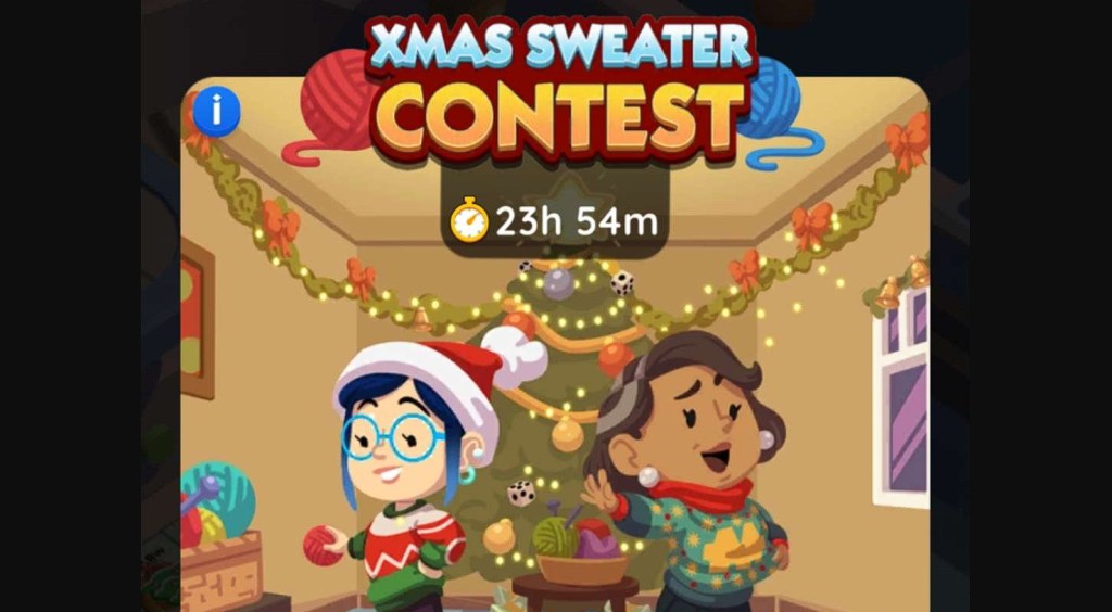 Monopoly Go Xmas Sweater Contest Tournament Rewards List Gifts Milestones