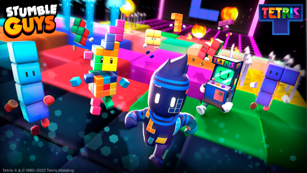 La mise à jour de Stumble Guys Tetris ajoute de nouveaux niveaux et costumes