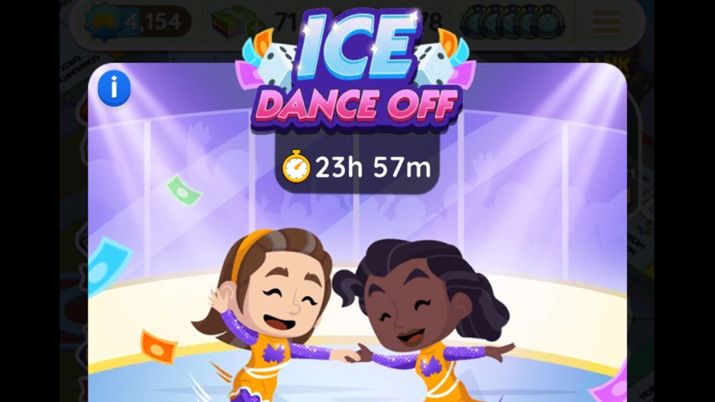 Monopoly Go Ice Dance Off Milestones Rewards List January 24 2024