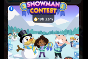 Monopoly Go Snowman Contest Milestones Rewards List January 21 22 2024 Tournament Event