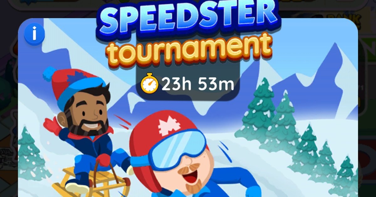 Monopoly Go Speedster Tournament Milestones and Rewards List for