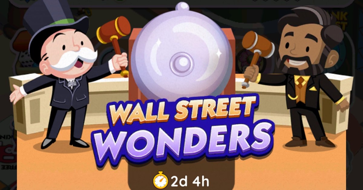 Monopoly Go Wall Street Wonders Milestones and Rewards List for January