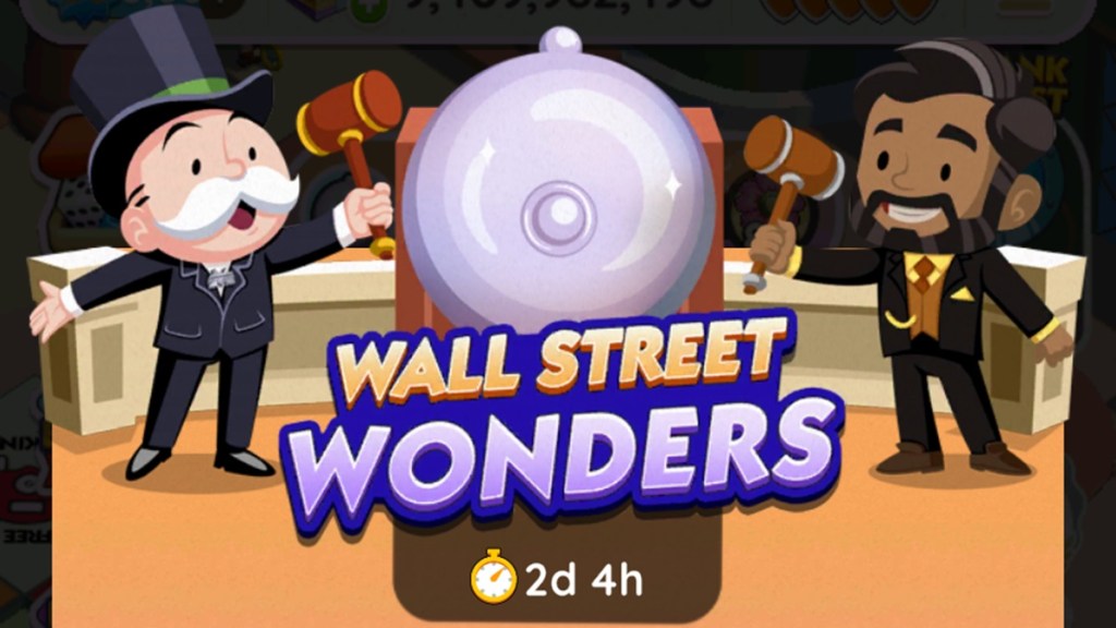 Monopoly Go Wall Street Wonders Milestones Rewards List Event Banner January 11 2024