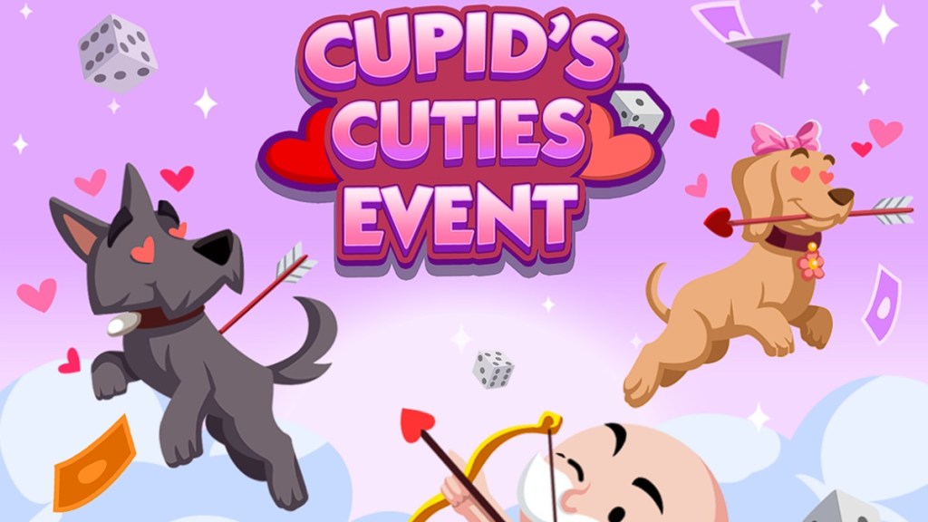 Monopoly Go Cupid's Cuties Milestones Rewards List February 14 2024 Cupid Event