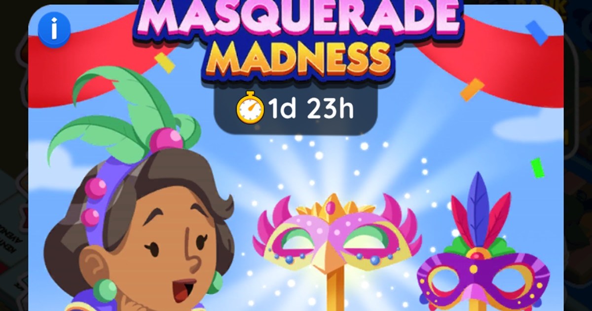 Monopoly Go Masquerade Madness Milestones and Rewards List for February