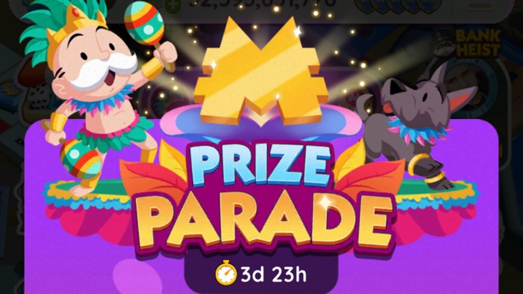 Monopoly Go Prize Parade Milestones Rewards List February 1 5 2024 Banner Main Event