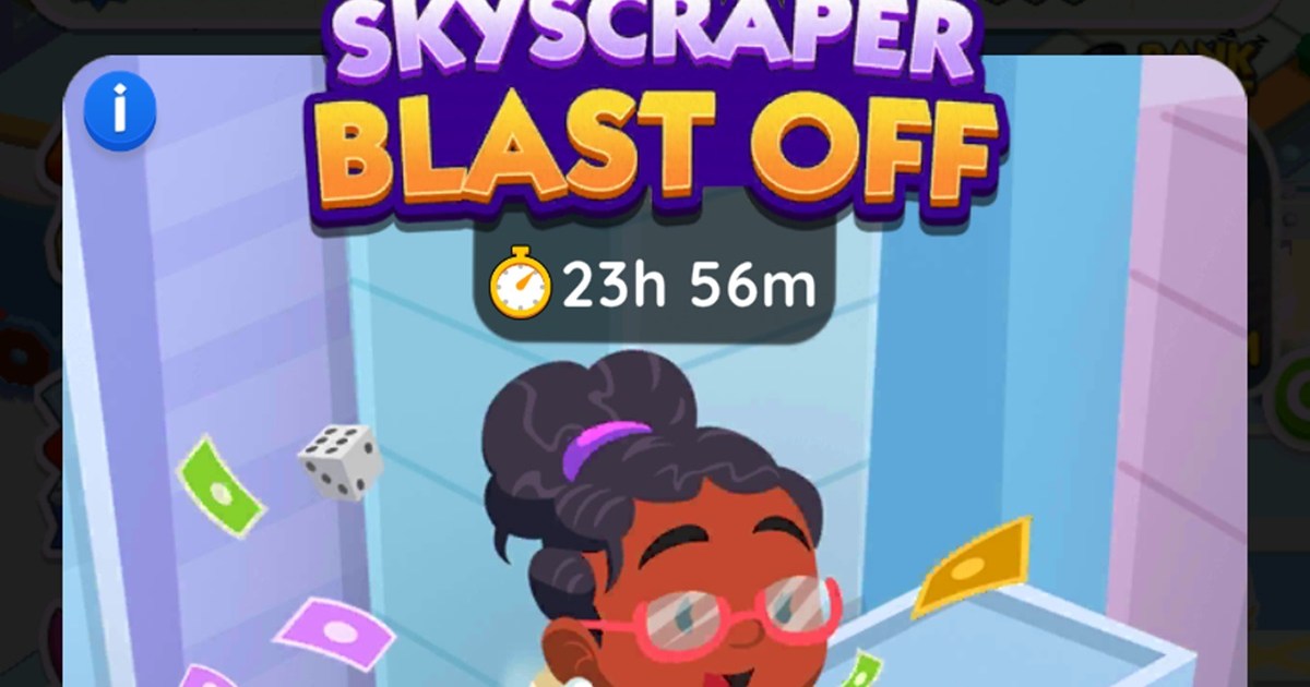 Monopoly Go Skyscraper Blast Off Milestones and Rewards List for