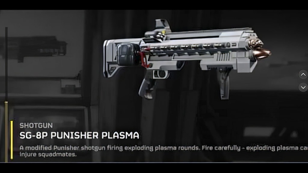 Helldivers 2 SG-8P Punisher Plasma