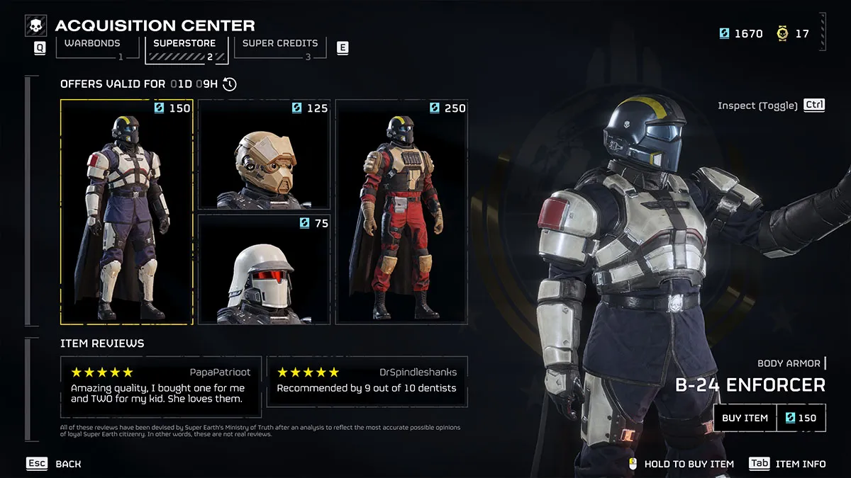 Helldivers 2 superstore rotation today for march 2024 gamerevolution