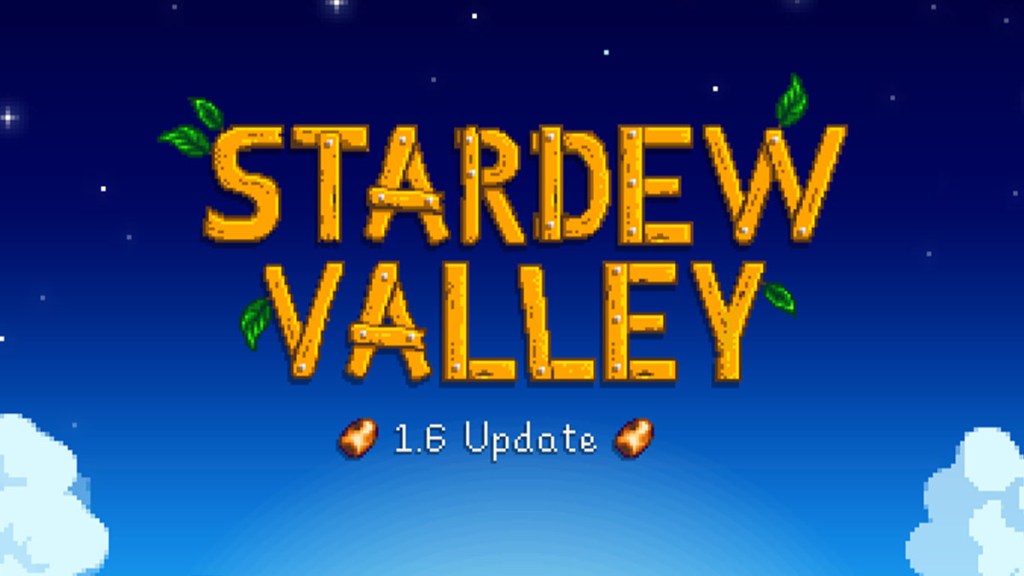 Stardew Valley Update 1.6 Patch Notes