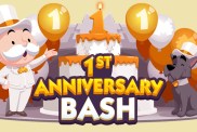 Monopoly Go 1st Anniversary Bash Milestones April 16 2024 Banner Main Event