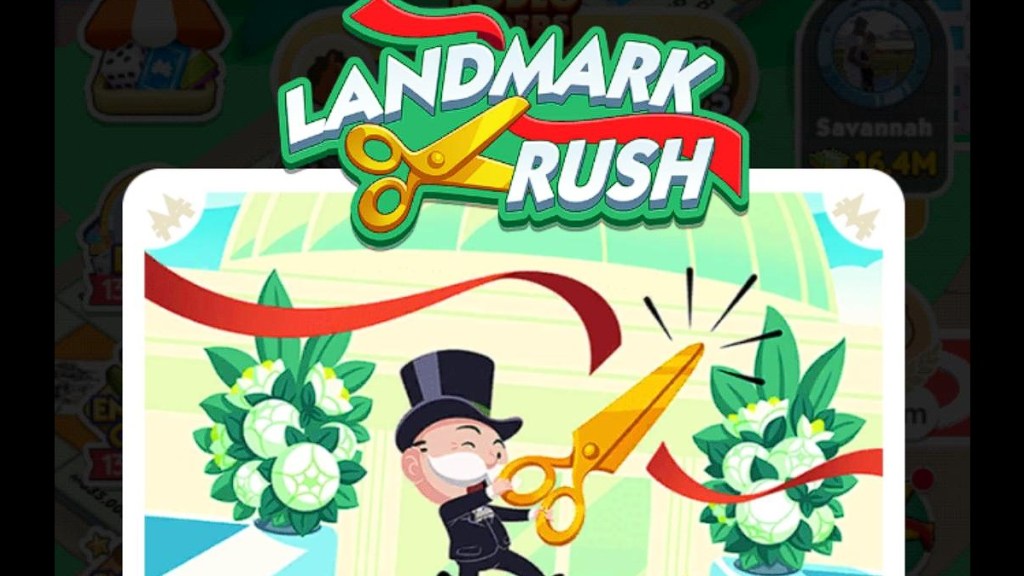 Monopoly Go Landmark Rush Schedule for April 2024 Board Rush