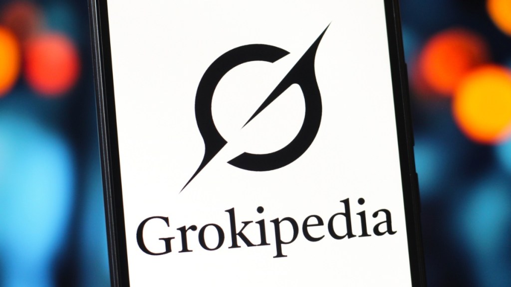 wikipedia elon musk grok grokipedia