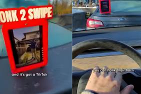 Man Lets Drivers Scroll TikTok by ‘Honking'