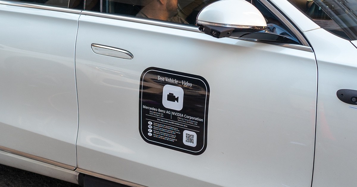 Nvidia & Mercedes Introduce Next-Gen Self-Driving Tech