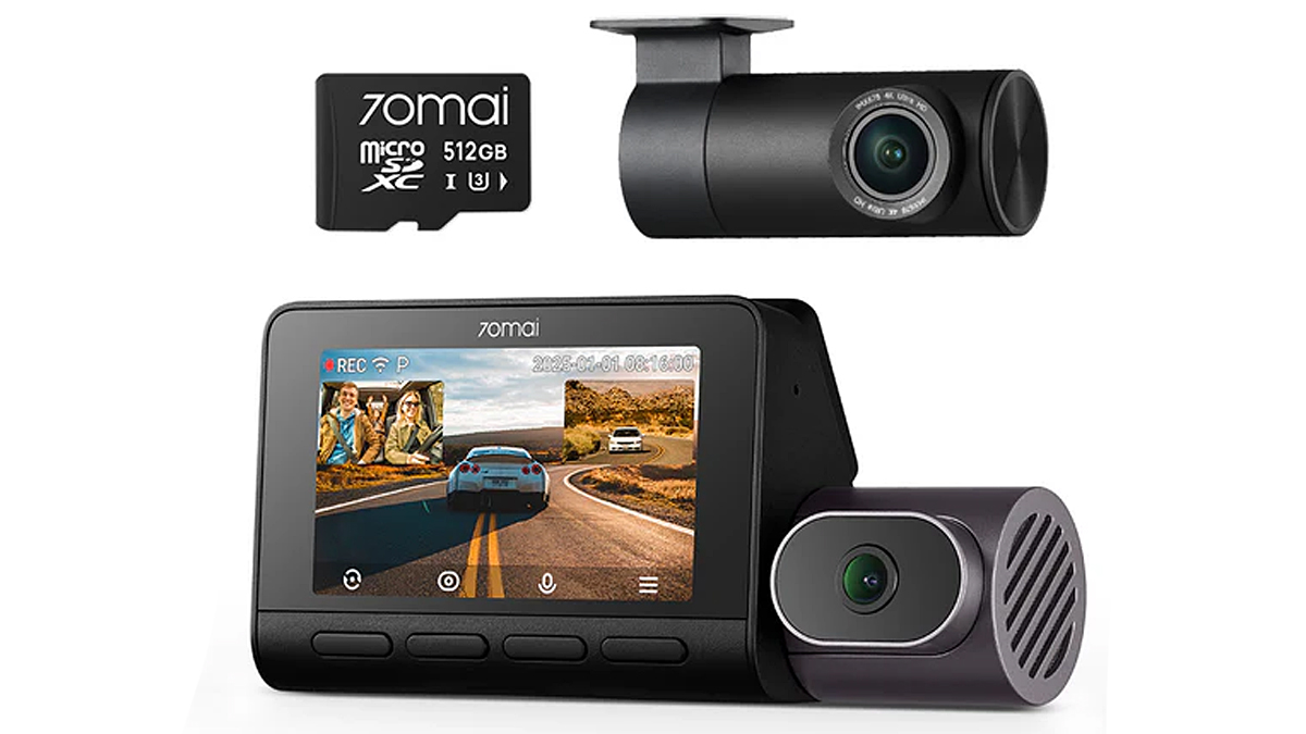 70mai Dash Cam 4K T800 Review - GameRevolution